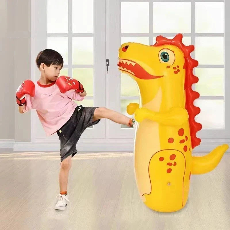 Dino Punch - Roar & Smash - Dino Boxning Leksaker Barn