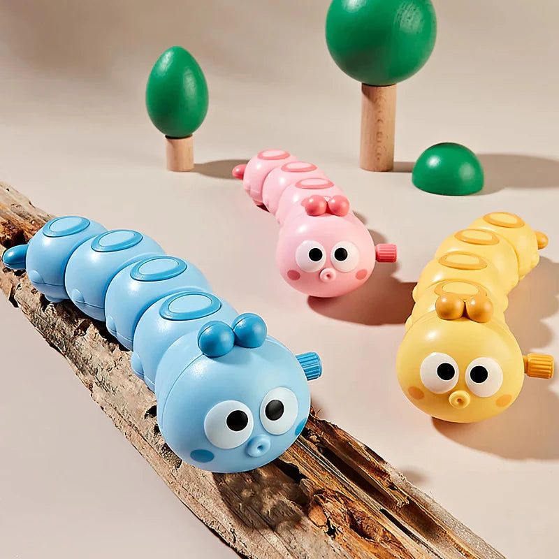 Wind-Up Caterpillar – Lekfullt & rörligt – Kryp-leksaker