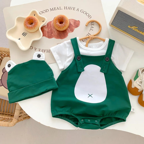 Mini Fashion™ - Mjuk och bekväm - Bodysuit med groda