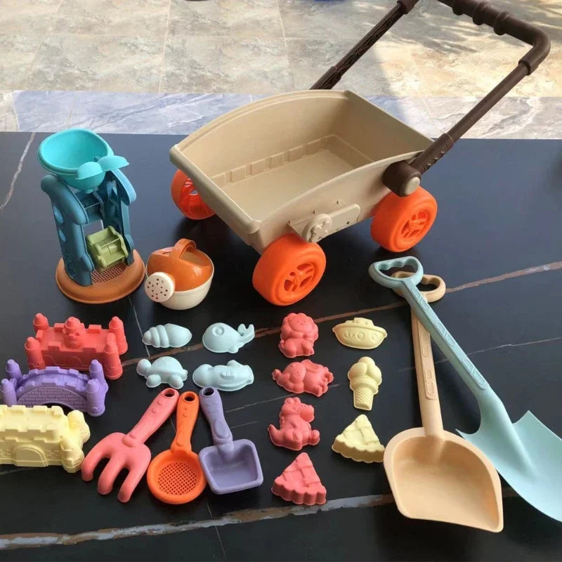 Beach Cart Set™ – Sommaraktiviteter i sand – Strandspel Set