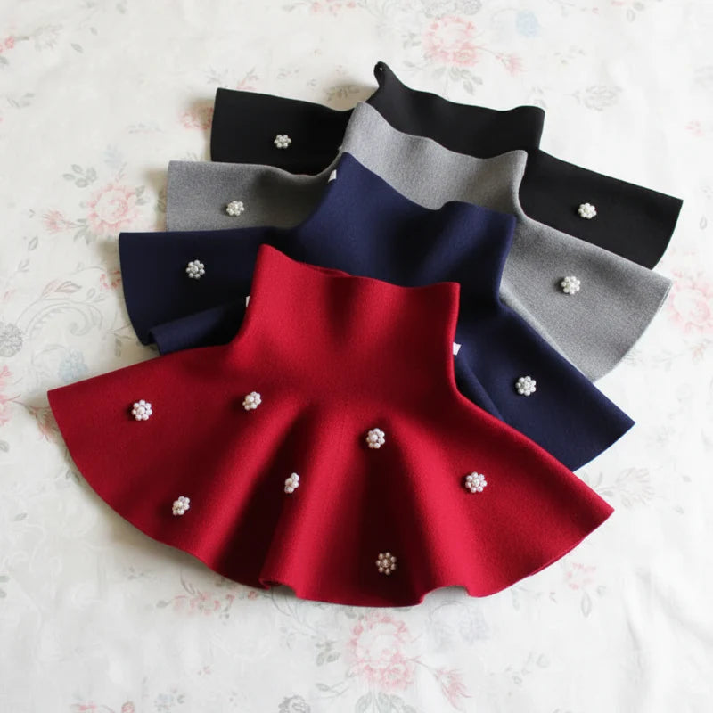 Girls Knitted Skirt – Komfort & stil – Barnkjol
