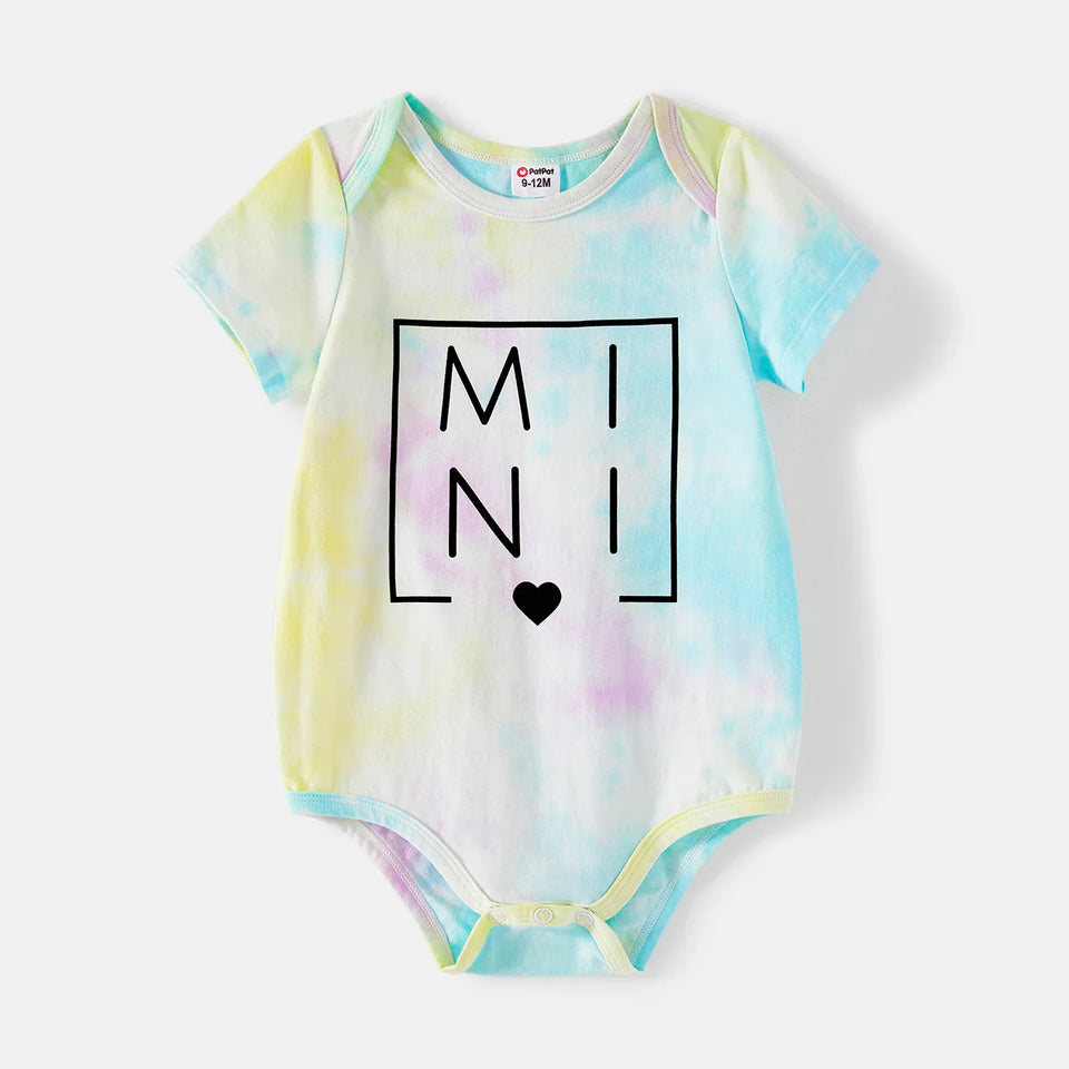 Mini Fashion™ - Svalka och bekvämlighet – glada tie-dye-tröjor