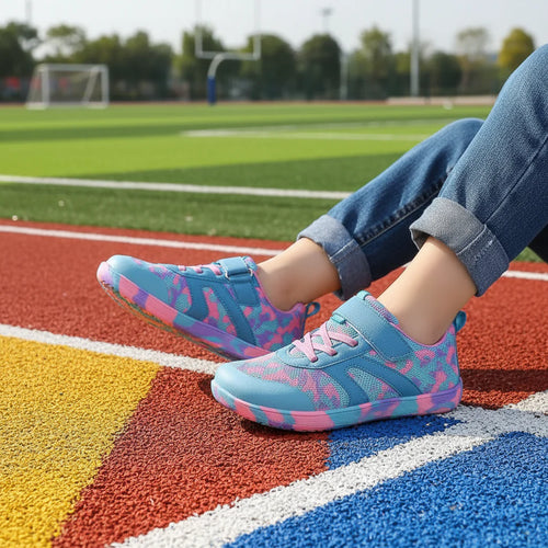 RunCoast – Frisk & flexibel – Antislip Barefoot barnsko