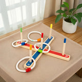 Montessori Ring Toss Game – Aktivt & lärorikt – Ringkastningsspel