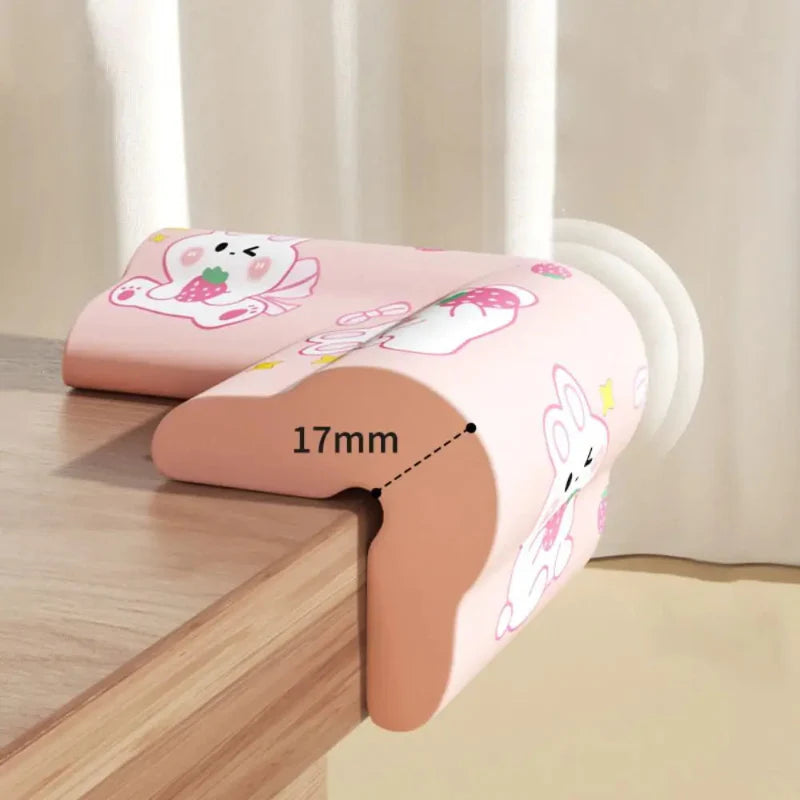 Desk Edge Guard Set – Säker & mjuk – Hörnskydd (5-pack)