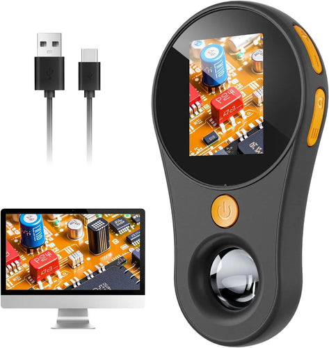 Pocket Microscope 500X - Liten & kraftfull - handhållet förstoringsglas