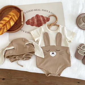 Mini Fashion™ - Bekväm bomull - Babysuit