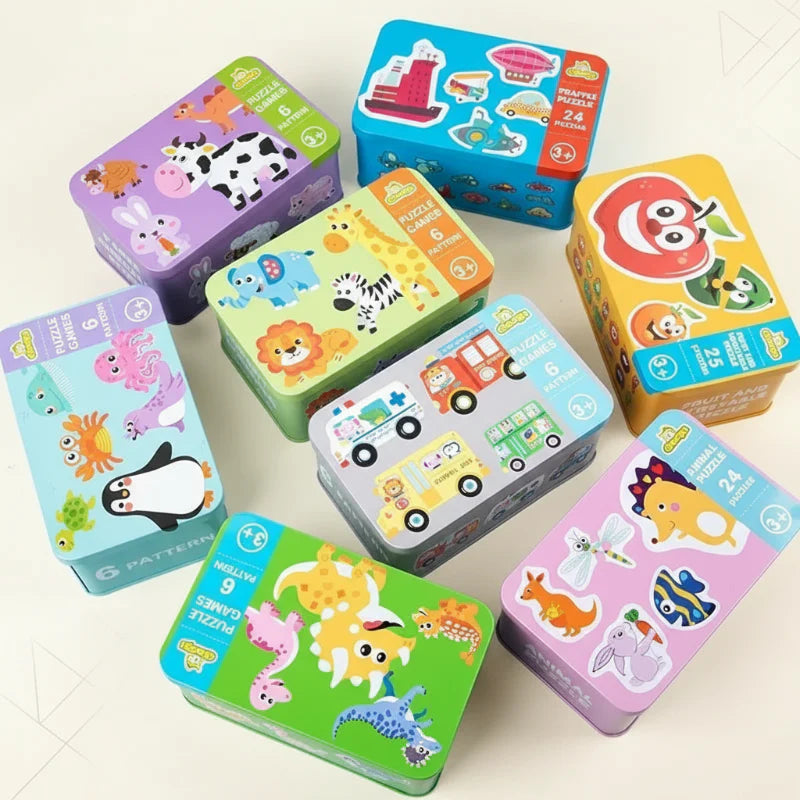 BrainBox – Lärande & Lek – 3D-pussel i trä