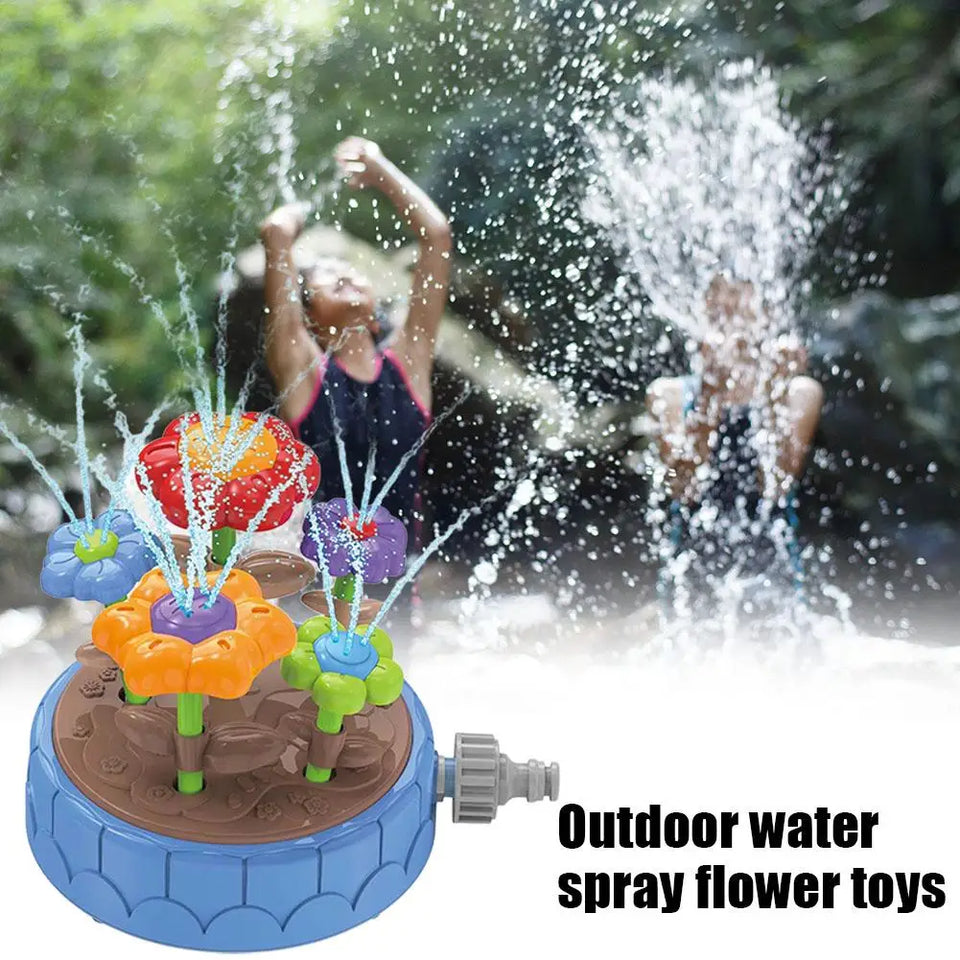 Aqua Bloom - Vrid & Spruta - Vattenleksak Blommor Sprinkler