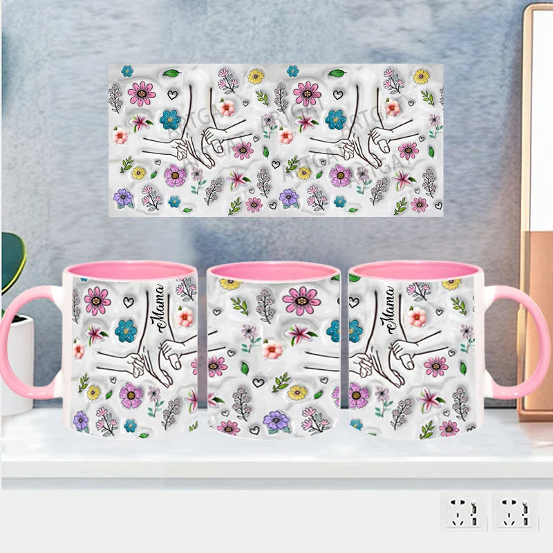 Personalized Kids Name Mug – En unik morsdagspresent – En personlig mugg