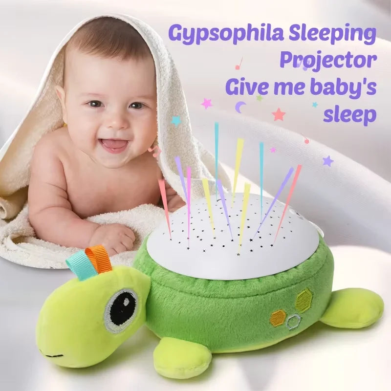 StarPlush – Mjuk & lugnande – gosedjur med nattlampa-projektor