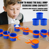 Cup Jump Ball Game – Aktivt & interaktivt – Puff Ball sällskapsspel