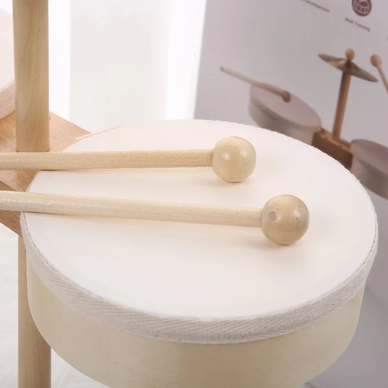 Kids Wooden Drum Toy – Musik & Kreativitet – Trumset