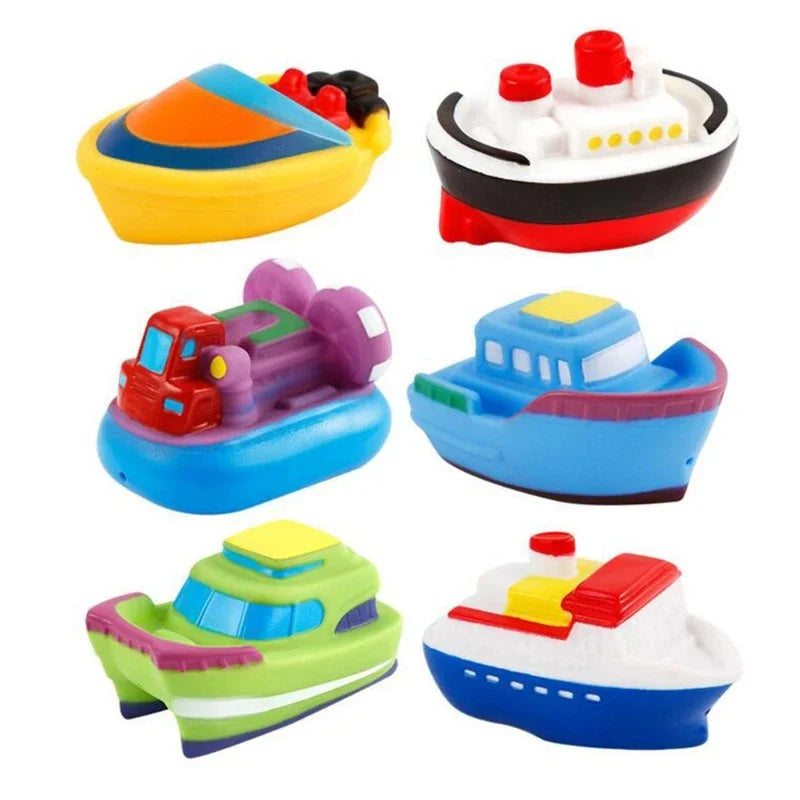Bath Boat Set™ – Plaskande kul i badet - leksaksbåtar