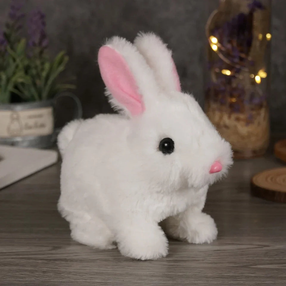 Electric Bunny™ – Levande och mysig – Kanin i plysch