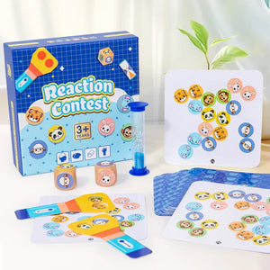Puzzle Duel™ - Snabbt och smart - Interaktivt Reaction-brädspel