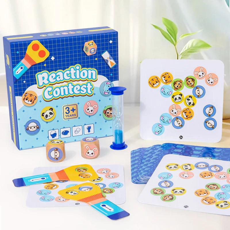 Puzzle Duel™ - Snabbt och smart - Interaktivt Reaction-brädspel