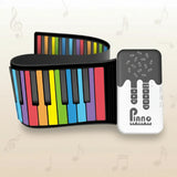 Roll-up Piano Keyboard – Kreativt & lärorikt – hopfällbart piano