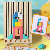 Puzzle Totem™ – Tänk & Bygg – Pusselspel i trä