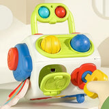 BusyCube – Smart & lekfull – Montessori Fidget Kubus 10-i-1