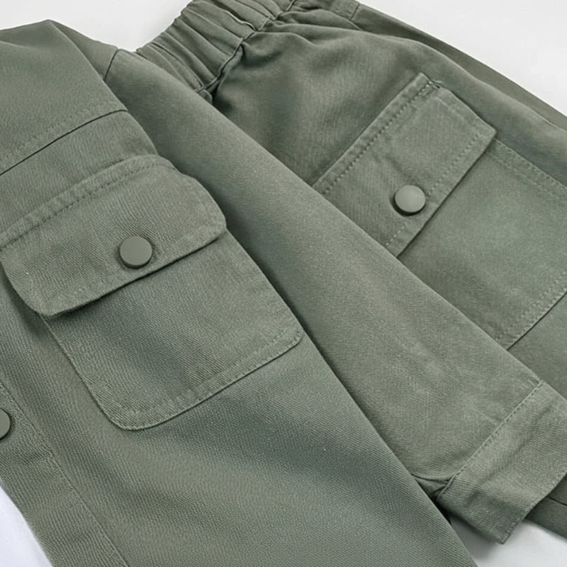 Boys Fashion – Trendigt & bekvämt – Cargo-set för pojkar