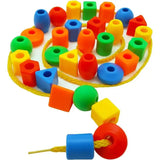 Rainbow Lacing Beads™ – Lekfull trådning - Regnbågspärlor med spets