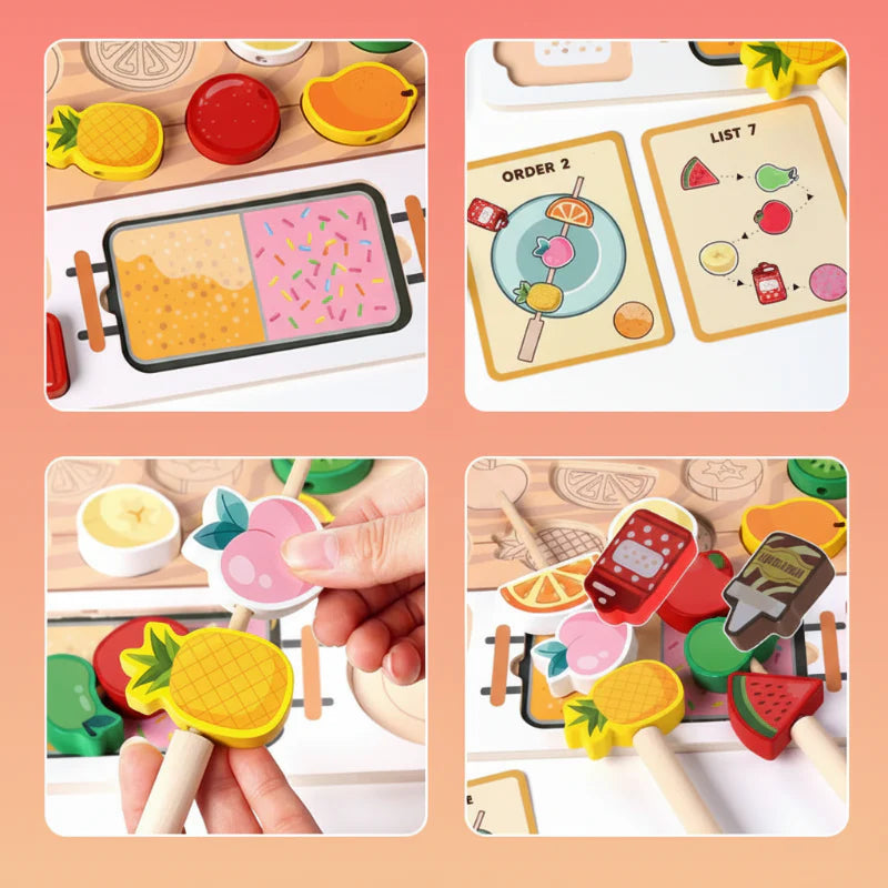 HarvestPlay – Kreativt & pedagogiskt – Fruktsorteringsset