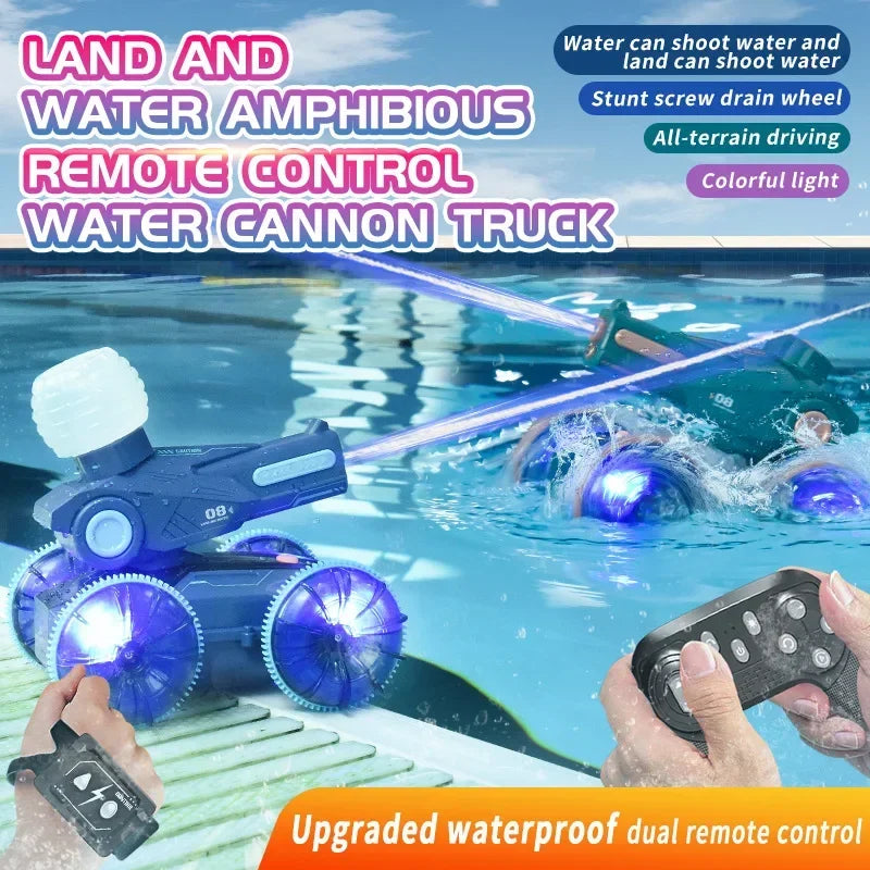 Aqua Racer™ – Dubbelt så tufft – RC Amfibie racerbil