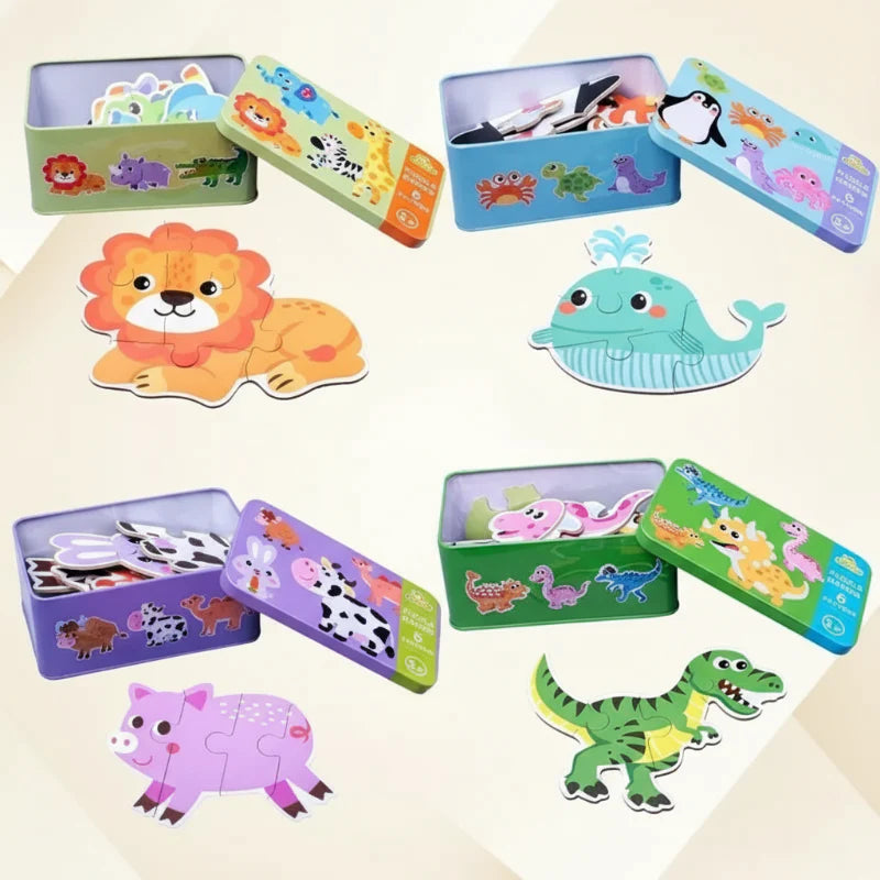 BrainBox – Lärande & Lek – 3D-pussel i trä