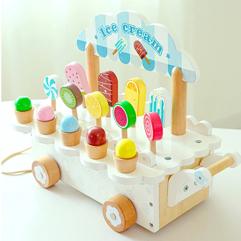Wooden Gelato™ – Iskall fantasi – Rollspelande glassbil
