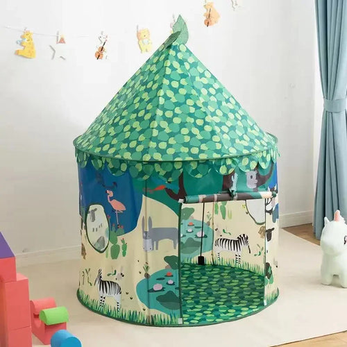 Dream Castle – Magisk & hopfällbar - Lekstält för barn