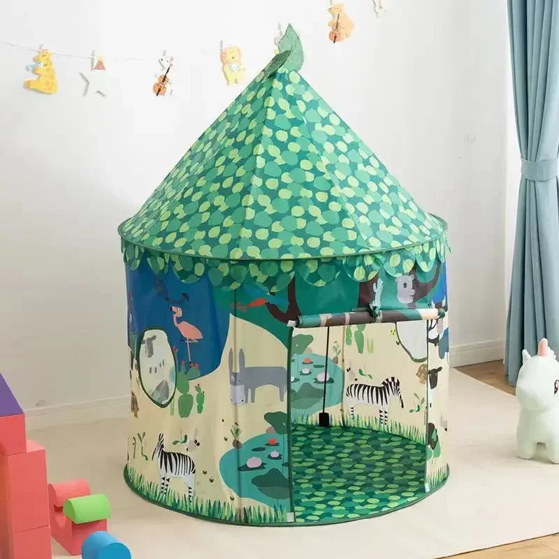 Dream Castle – Magisk & hopfällbar - Lekstält för barn