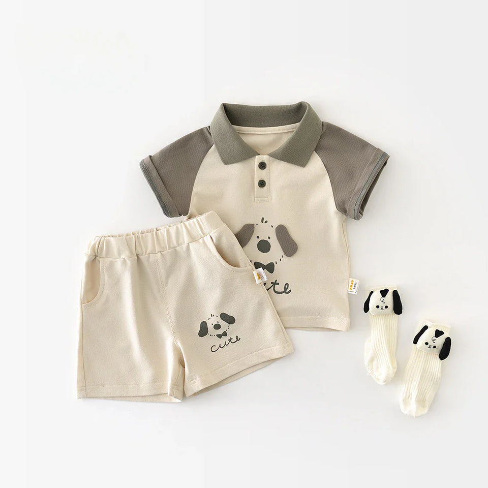 Mini Fashion™ – Tufft och somrigt – Hund Baby Set