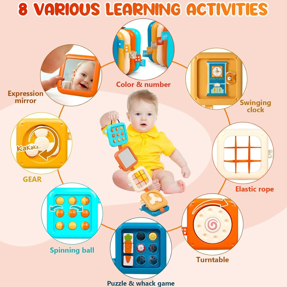 MiniAdventures – Kreativt & pedagogiskt – Baby Travel Activity Board