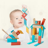 MagPlayer – Kreativt & Motorik – DIY Trämagnetiska byggklossar