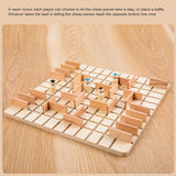 Wooden Chess Puzzle Game – Strategi & Tänkande – Brädspel