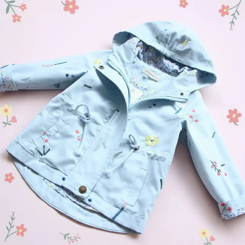 Girls Windbreaker Jacket – Lätt och elegant – barnjacka