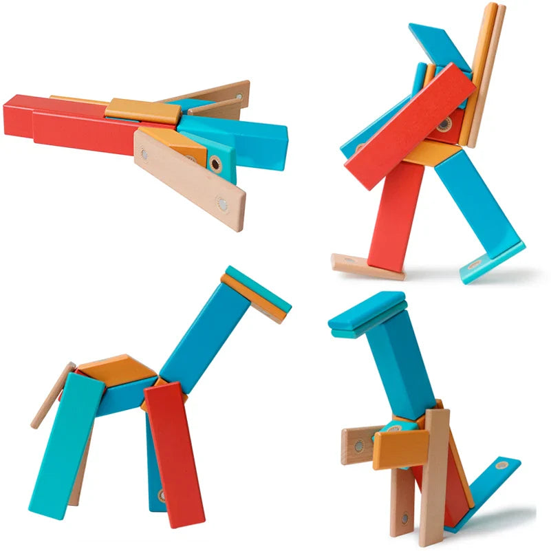 Stick & Snap™ – Magnetisk magi – Magnetiska byggleksaker