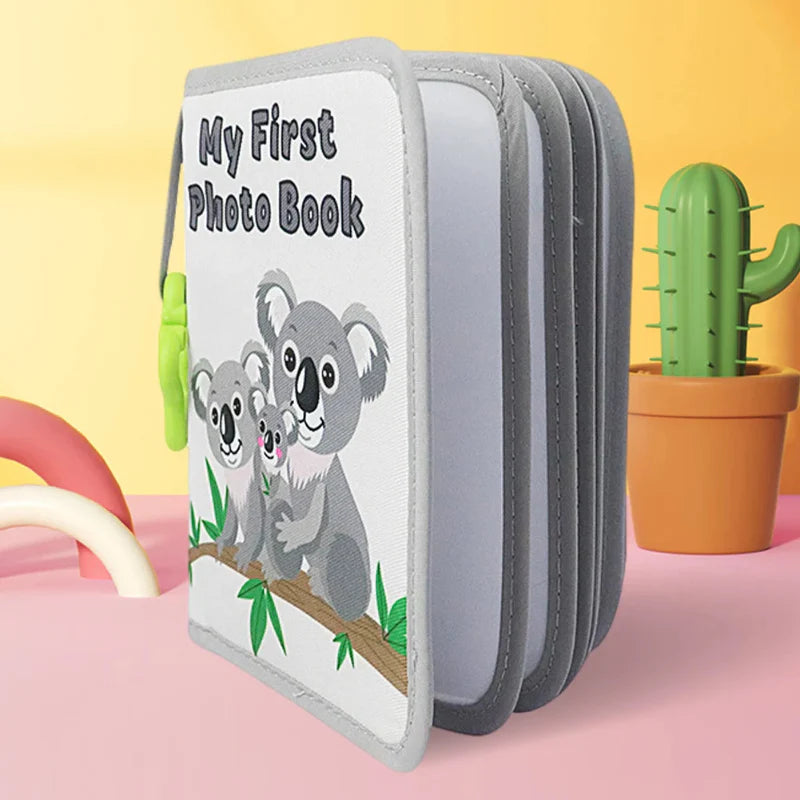 Baby Photo Album – Mjuk & Minnen – Fotobok i tyg