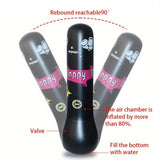 BopBag – Roligt & Aktivt – Uppblåsbar boxningssäck med handskar