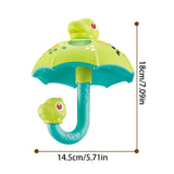 Dino Shower Spin™ – Skrattande stänkande kul – Paraply för badleksaker
