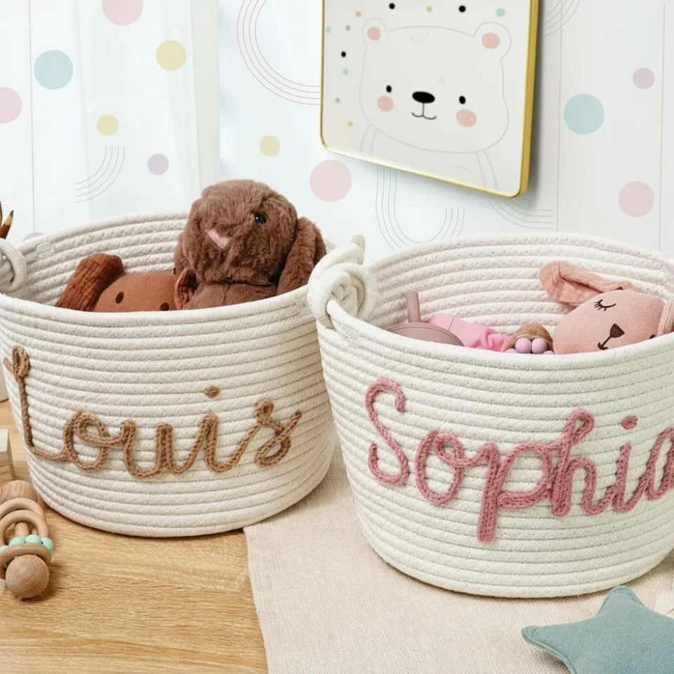 CuddleBasket – Söt & personlig – Personlig blöjkorg