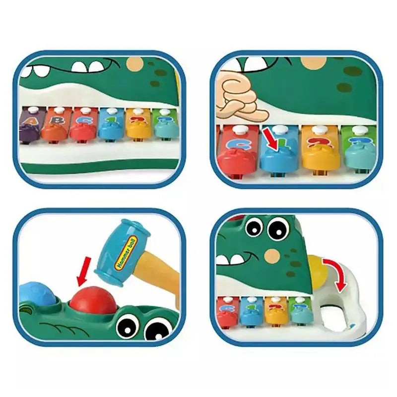 GatorBeats – Musikalisk & rolig – Hamer Xylofon Leksak