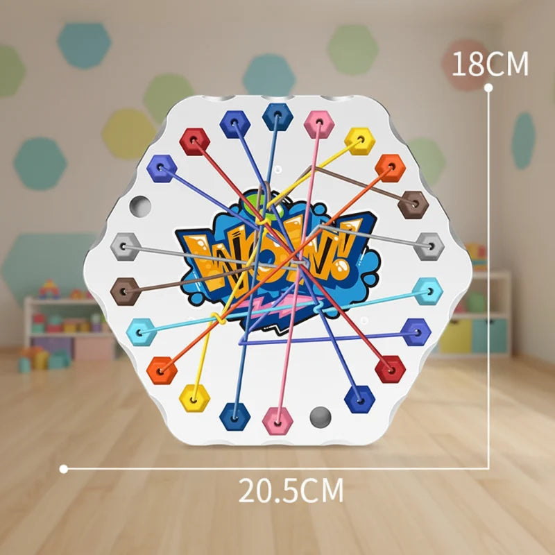 Color Rope Logic Game – Tänk & Interaktivt – Brädspel