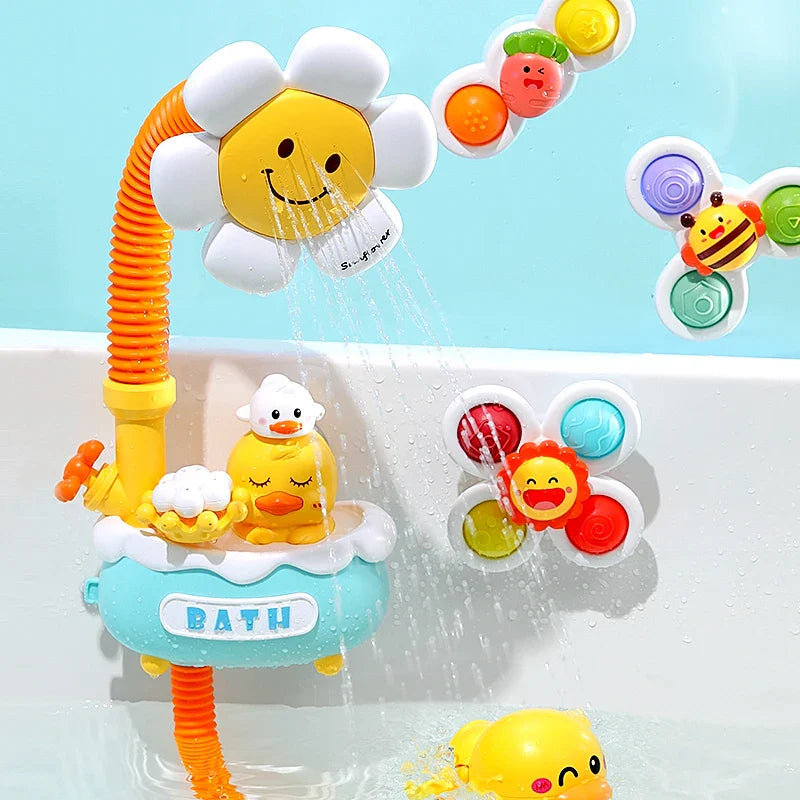 Sunflower Shower™ – Svängbara fontäner - Barndusch