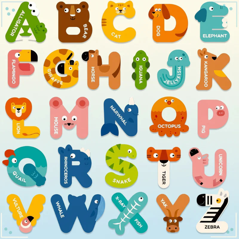 Magnetic Alphabet – Lära & Leka – Magnetbokstavsset