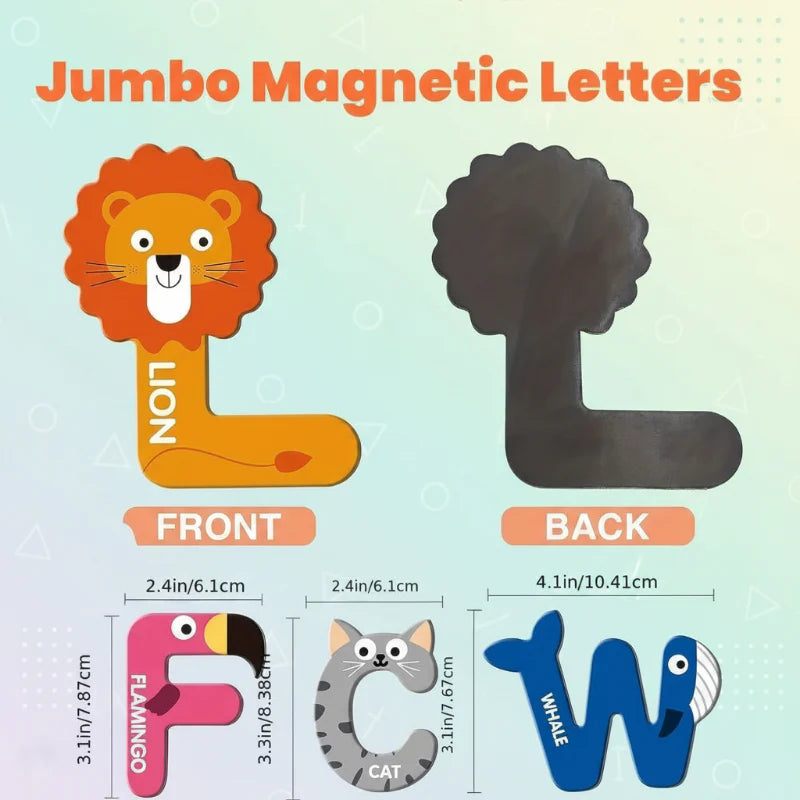 Magnetic Alphabet – Lära & Leka – Magnetbokstavsset