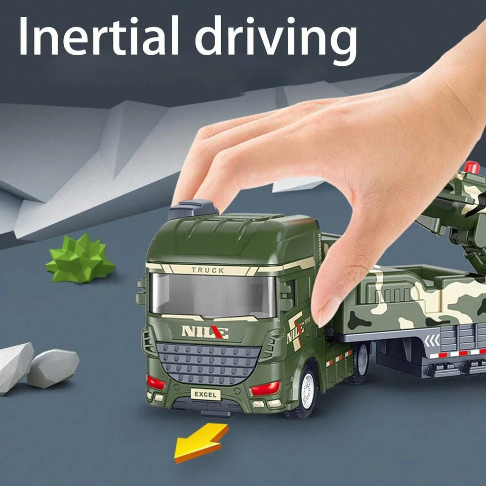 BattleTruck – Militär & Interaktiv – Armé Truck Leksaker