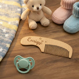 Personalized Hairbrush – Mjuk & unik – Personligt anpassat hårborstset för bebisar