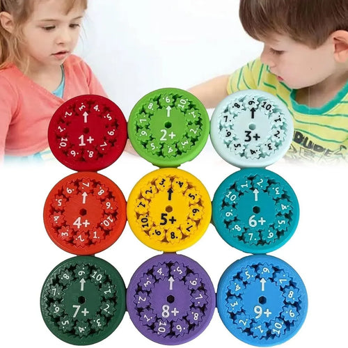 Whiz Spinner – Räkna & Troll – Matematik Fidget